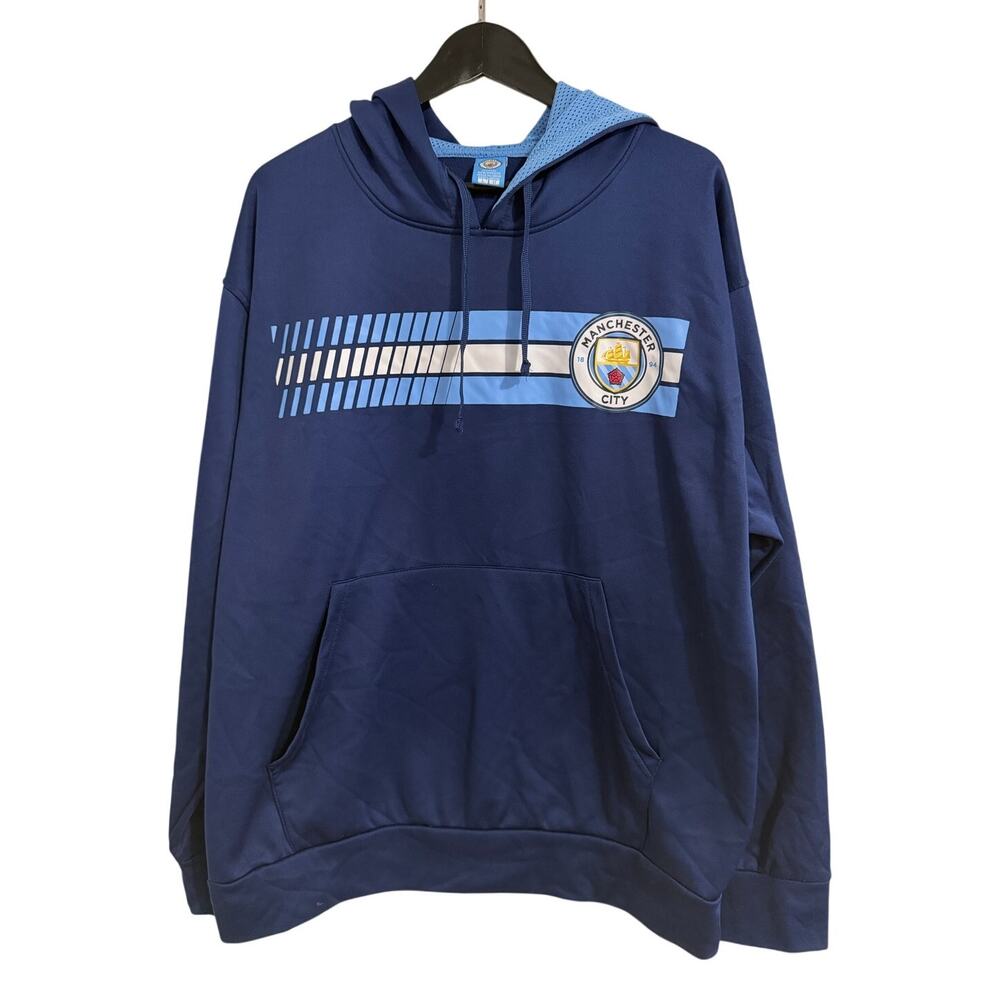 Manchester City Hoodie Sweatshirt Men's Size Large